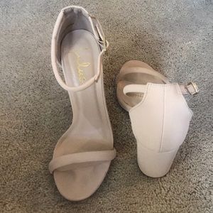 Nude pumps from Lulus - worn once